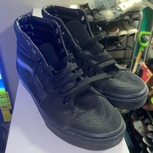 Black High Top Vans